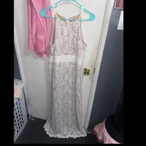 Long white/beige  dress